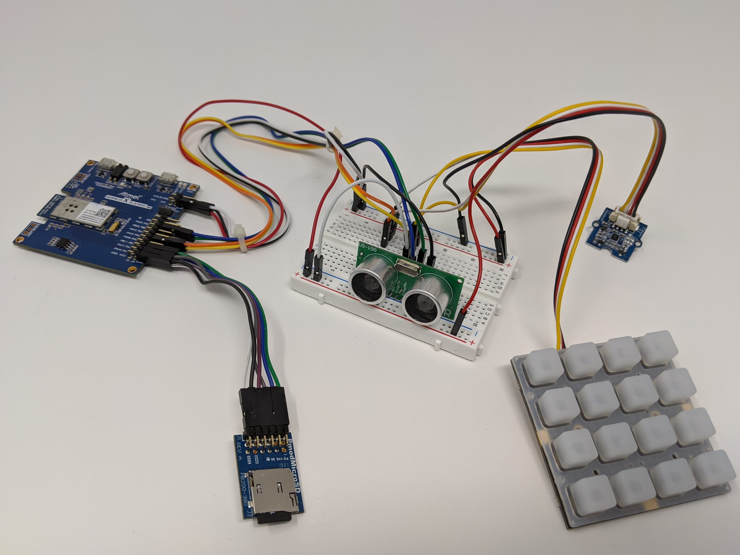 Electronic parts for an IoT game